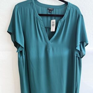 Torrid Deep Teal Blouse for Women